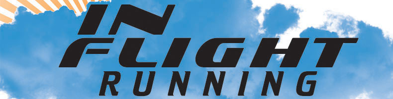 running logo shirts. IN FLIGHT RUNNING TRAINING